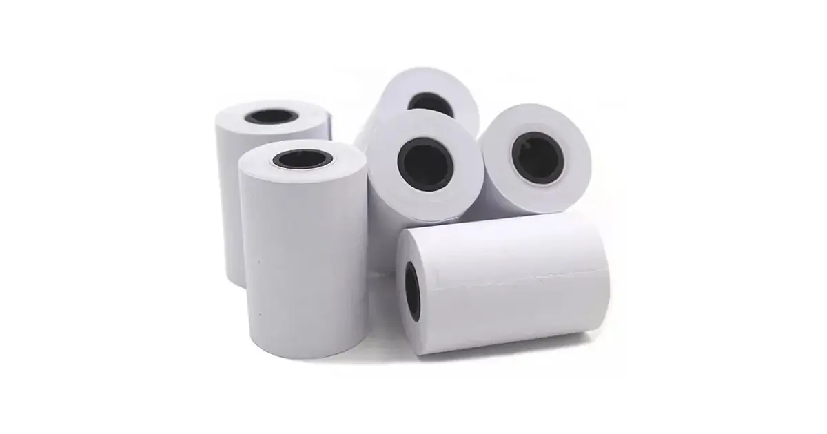 rollo papel termico 80x30