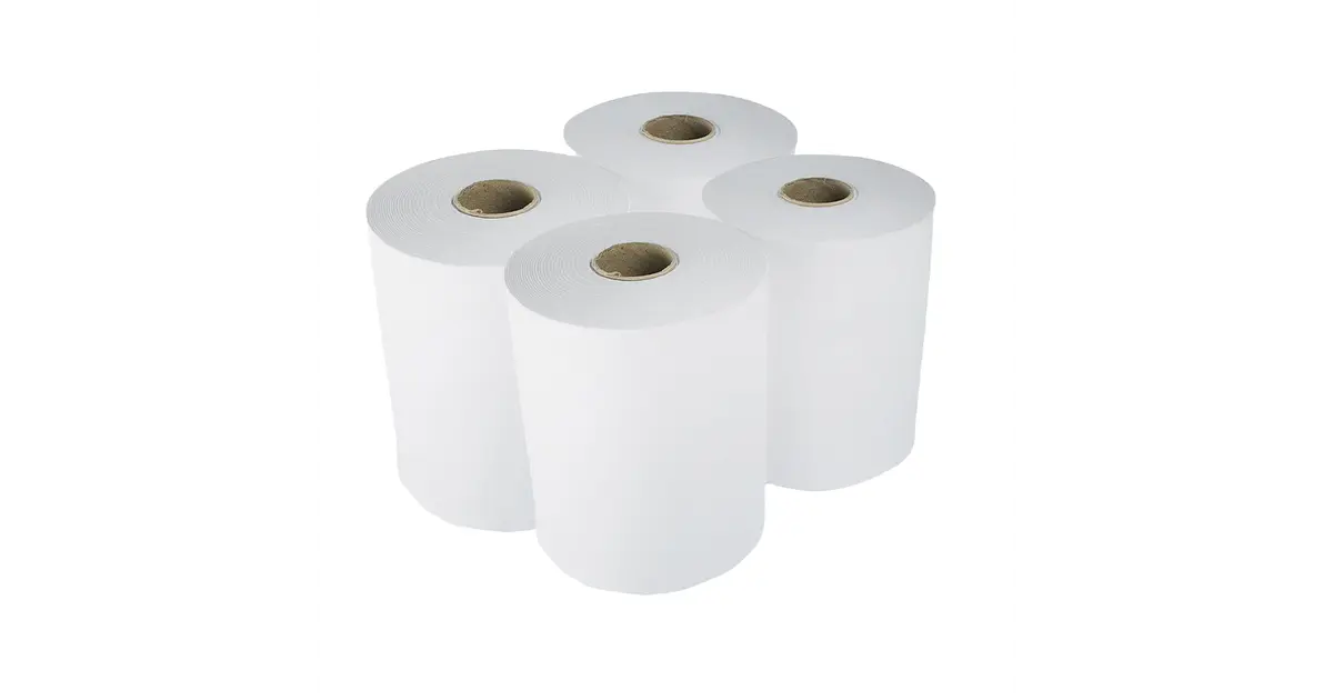 toalla en rollo blanca fenix eco 20x200 pack x 4