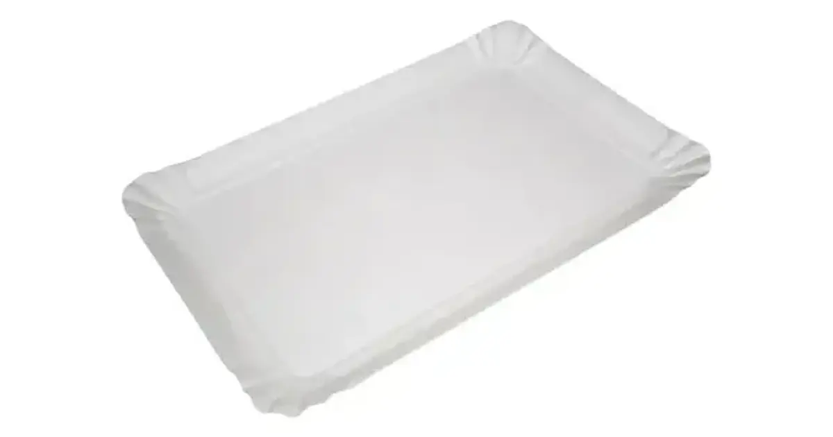bandeja de carton blanca n2