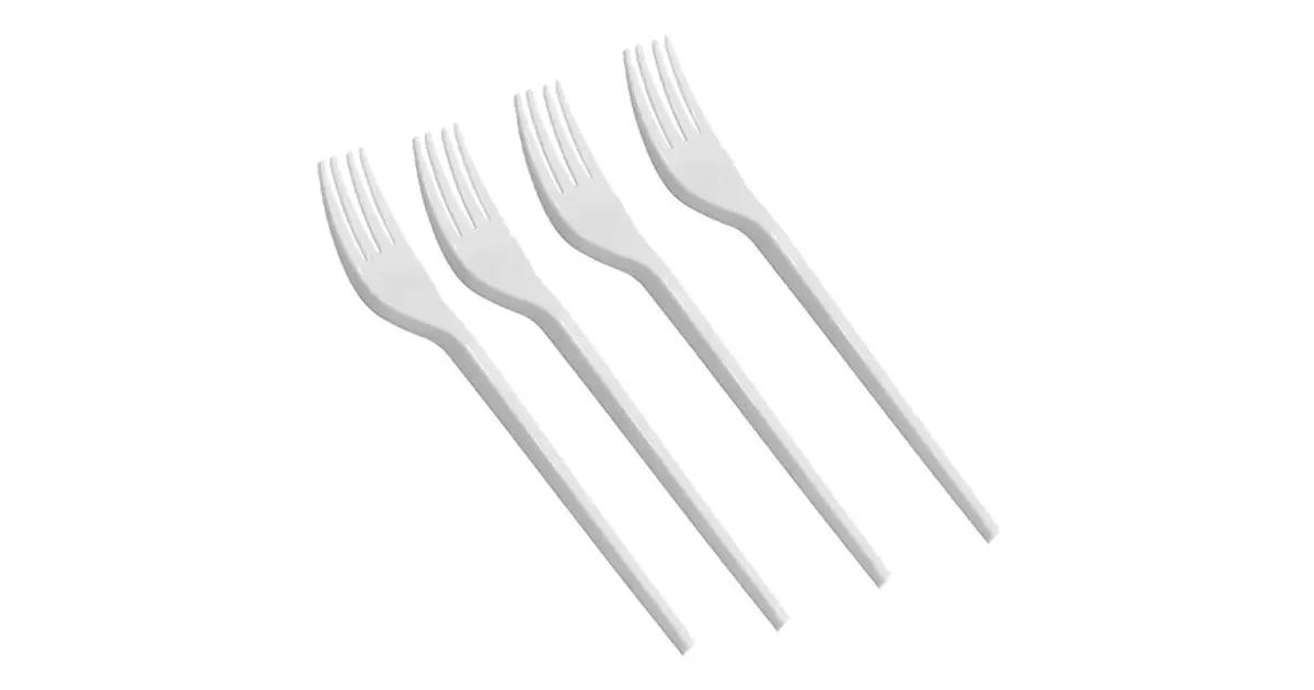 tenedor blanco koval x 50 u