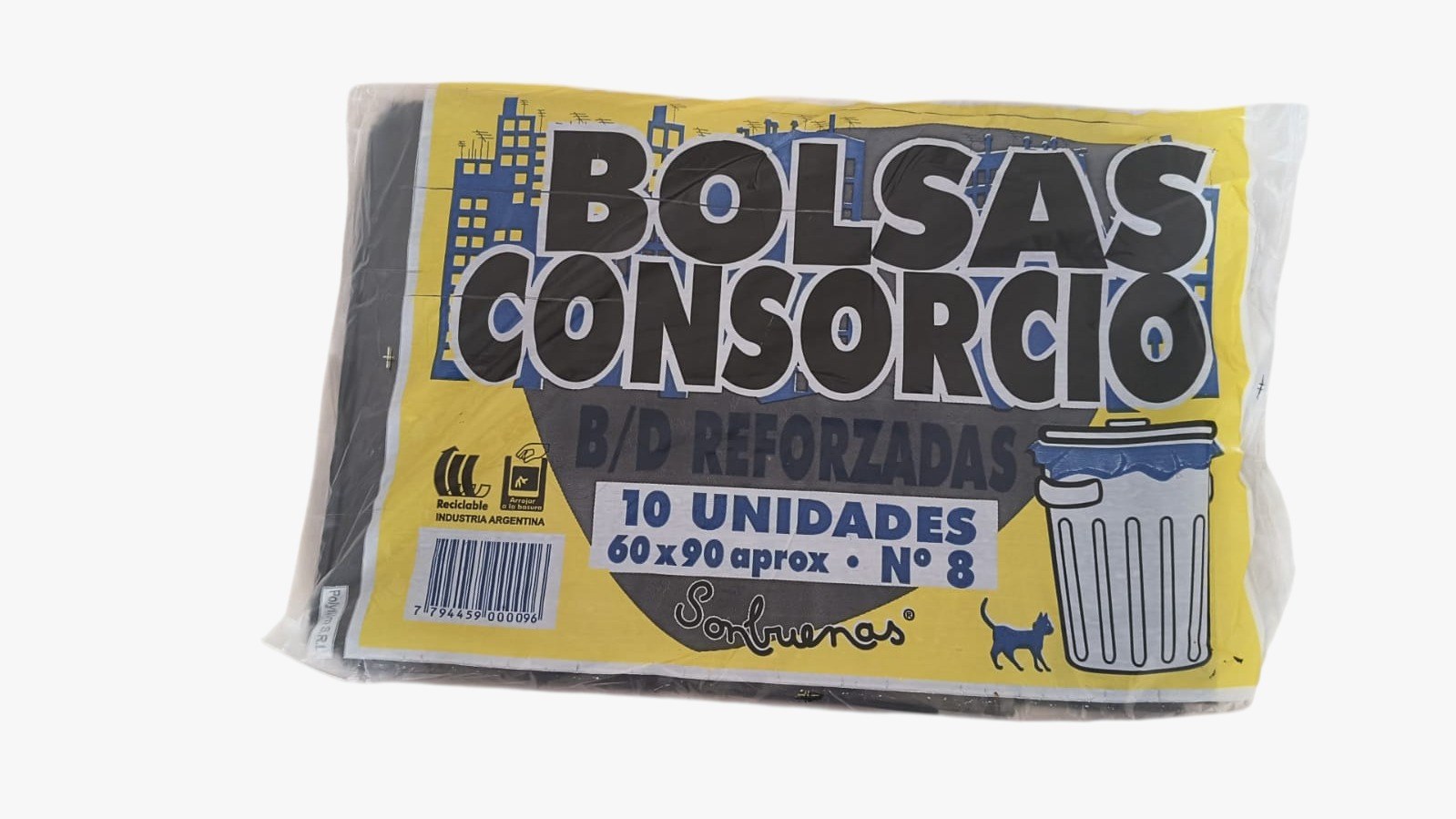 bolsa consorcio 60x90 x 10 u