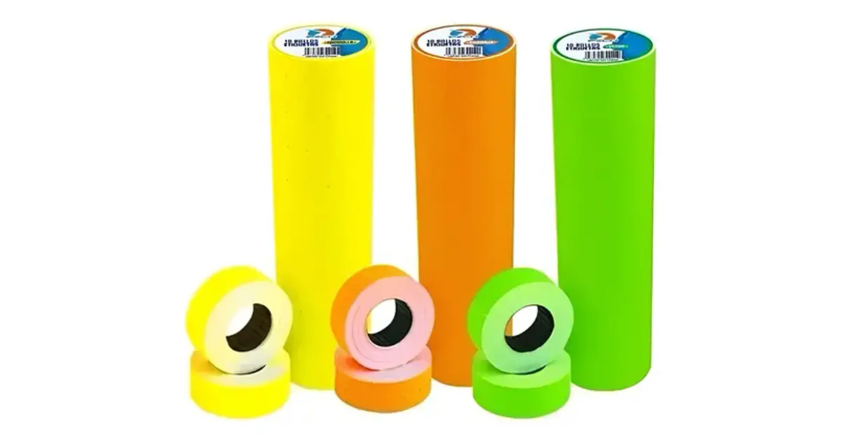 rollo etiqueta motex fluo